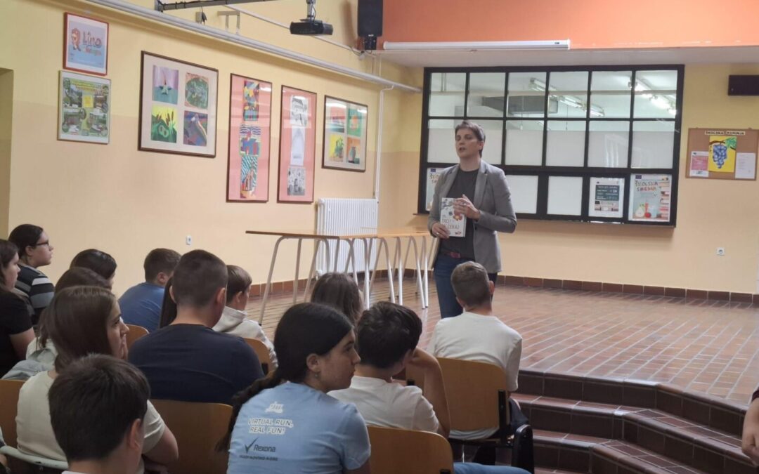 Književni susret s književnicom Bojanom Meandžija
