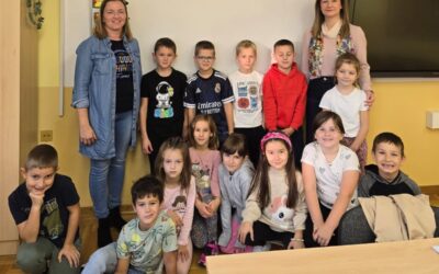 Načelnica Maja Štajcer u društvu naših prvašića