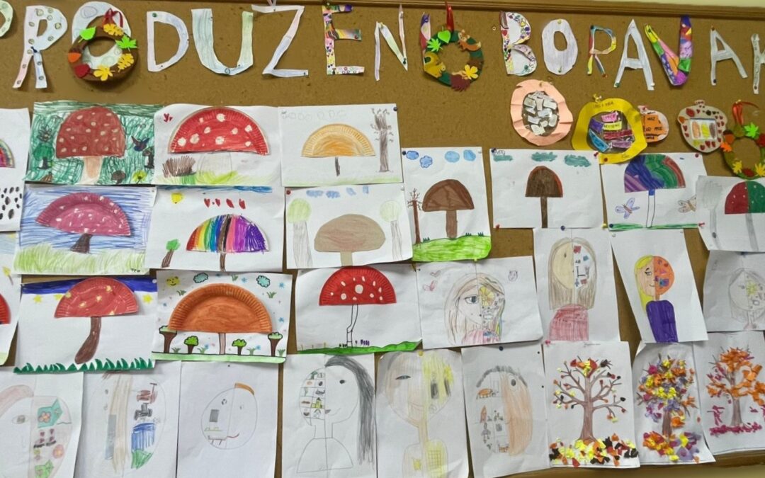 Listopad u produženom boravku – mjesec mašte, boja i zajedništva!