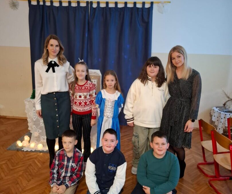 Božićna priredba u Područnoj školi Kostanjevac
