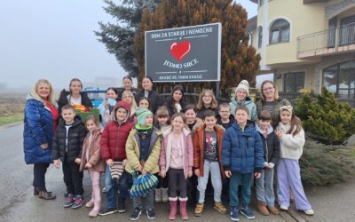 Posjet volontera staračkom domu „Jedno srce“ u Krašiću