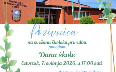 Dan škole 2026. – pozivnica
